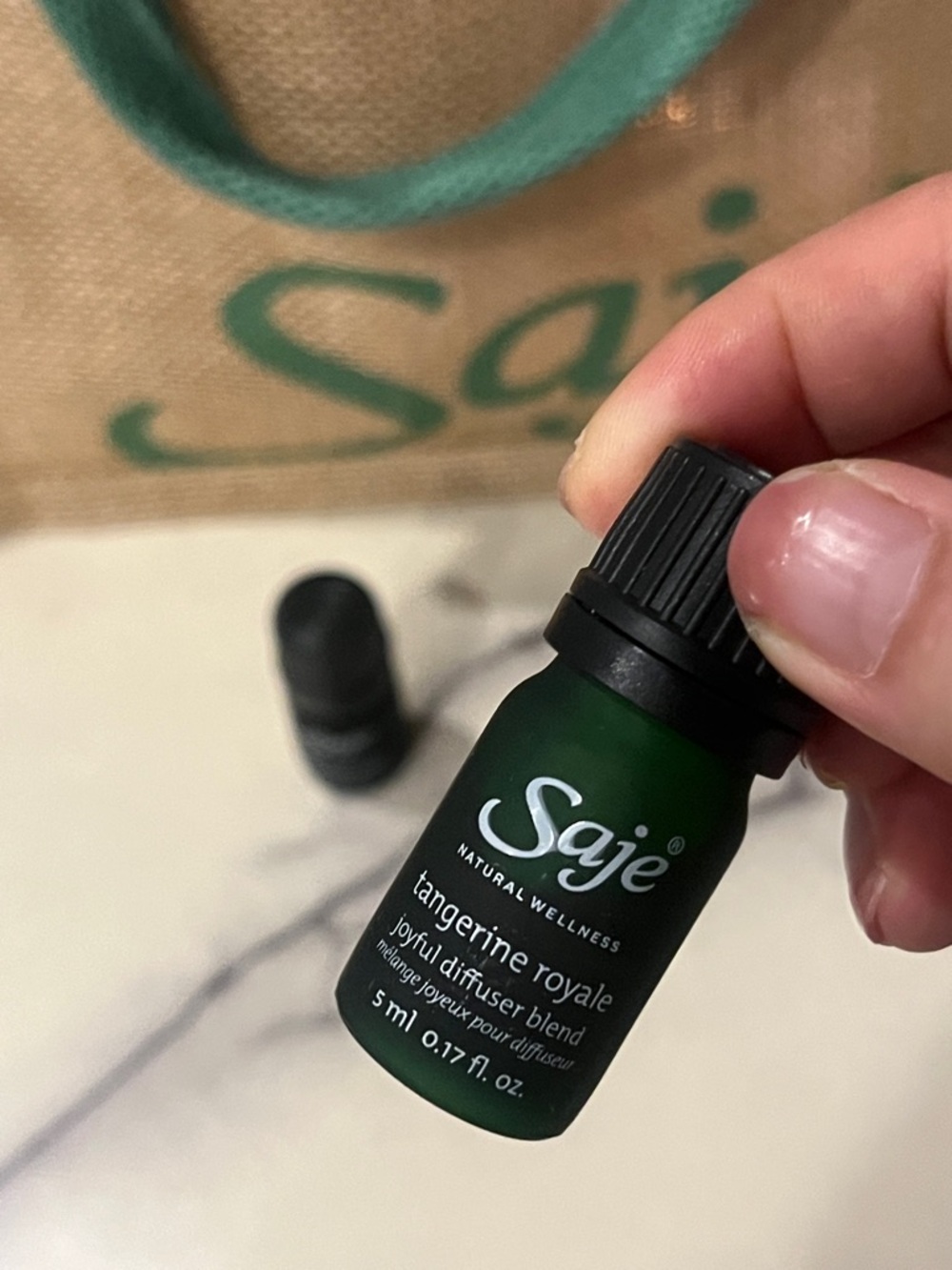 Saje tangerine royale diffuser blend oil 5ml Brand New GWP